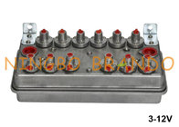 Goyen RCA3D पायलट सोलेनॉइड वाल्व के लिए 3-12V डायकास्ट एल्युमिनियम एनक्लोजर