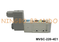 एमवीएससी-220-4ई1 MINDMAN टाइप वायवीय सोलेनोइड वाल्व 5/2 रास्ता 220VAC 24VDC