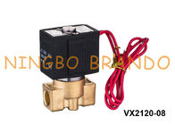 तेल 3/8 '' VX2120-10 1/2 '' VX2120-15 220VAC 24VDC के लिए एसएमसी टाइप ब्रास सोलनॉइड वाल्व