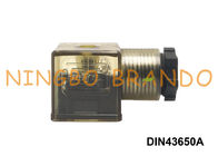 DIN 43650 टाइप A DIN43650A 18 मिमी MPM सोलेनॉइड कॉइल कनेक्टर