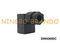 DIN 43650 टाइप C DIN 43650C सोलेनॉइड कॉइल कनेक्टर प्लग 24VDC