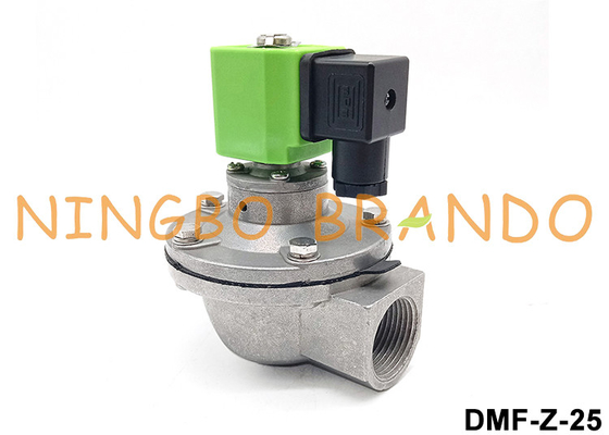 DMF-Z-25 समकोण धागा 1 ''डायाफ्राम वाल्व AC220V DC24V