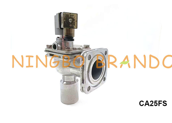 CAC25FS 1 '' धूल कलेक्टर के लिए Flanged FS सीरीज डायफ्राम सोलेनॉइड पल्स जेट वाल्व