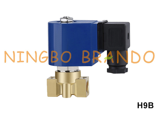 120 बार हवा पानी गैस पीतल उच्च दबाव सोलेनोइड वाल्व 1/8 '' 1/4 '' 3/8 '' 110V 220V