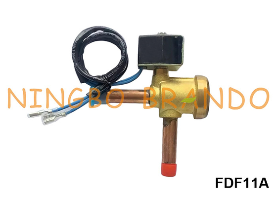 FDF11A SANHUA प्रकार रेफ्रिजरेशन सोलेनोइड वाल्व 1/2'' 24VDC 110VAC 220VAC