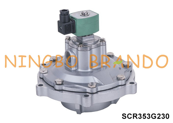 SCR353G230 ASCO प्रकार के धूल कलेक्टर के लिए सोलेनोइड पल्स जेट वाल्व 3' 24V 110V 220V