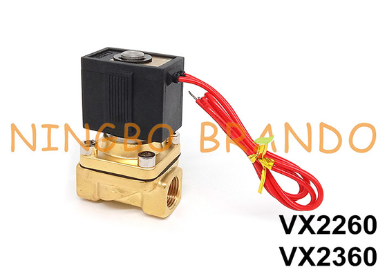 एसएमसी प्रकार VX2360-03 3/8' पीतल सोलेनोइड वाल्व 220V 110V 24V