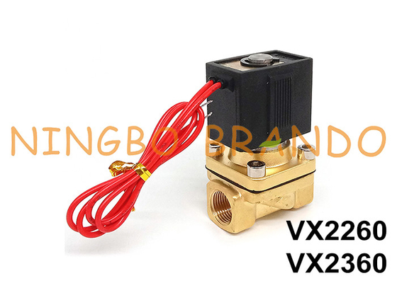 एसएमसी प्रकार VX2360-03 3/8' पीतल सोलेनोइड वाल्व 220V 110V 24V