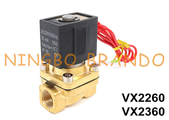 एसएमसी प्रकार VX2360-03 3/8' पीतल सोलेनोइड वाल्व 220V 110V 24V