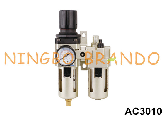 AC3010 1/4' 3/8' एयर फिल्टर नियामक स्नेहक FR.L संयोजन