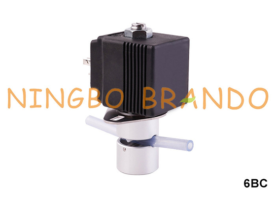 2 रास्ता एनसी सामान्य रूप से बंद निचोड़ ट्यूब सोलेनोइड चुटकी वाल्व 220V 110V 24V 12V