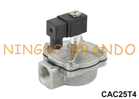 CAC25T4 1' शॉकवेव डायफ्राम के साथ पल्स जेट वाल्व 24V 110V 220V