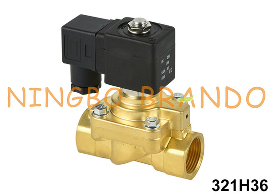 3/4' 321H36 बोतल उड़ाने की मशीन के लिए उच्च दबाव सोलेनोइड वाल्व 24V 220V