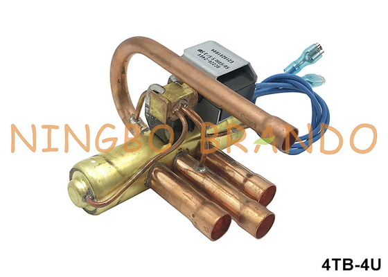 रेफ्रिजरेशन हीट पंप एयर कंडीशनिंग के लिए 4 वे रिवर्स वाल्व 220V 110V 24V