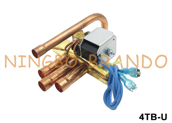 हीट पंप एयर कंडीशनिंग के लिए 4 तरह का रिवर्स वाल्व 220V 110V 24V