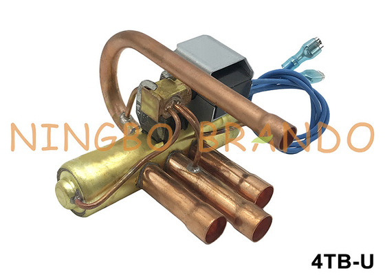 हीट पंप एयर कंडीशनिंग के लिए 4 तरह का रिवर्स वाल्व 220V 110V 24V
