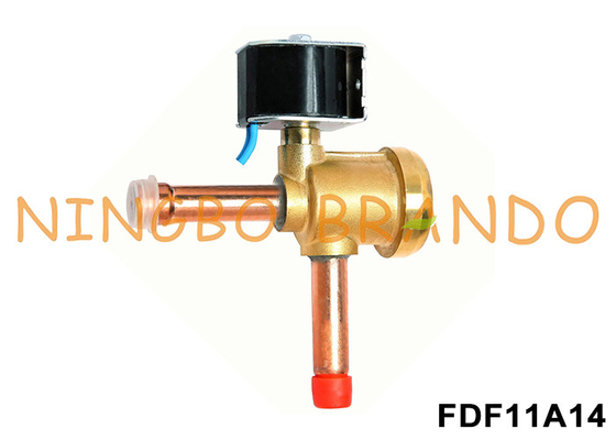 FDF11A14 12.7mm OD SANHUA प्रकार शीतलन के लिए सोलेनोइड वाल्व