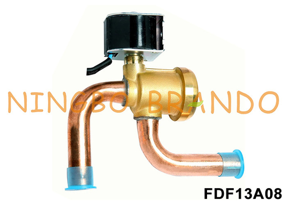 FDF13A08 5/8' Sanhua प्रकार के सोलेनोइड वाल्व गर्म पंप के लिए 24V 110V 220V