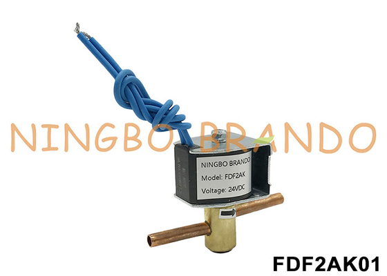 FDF2AK01 Sanhua प्रकार NO रेफ्रिजरेशन सोलेनोइड वाल्व 24V 110V 220V