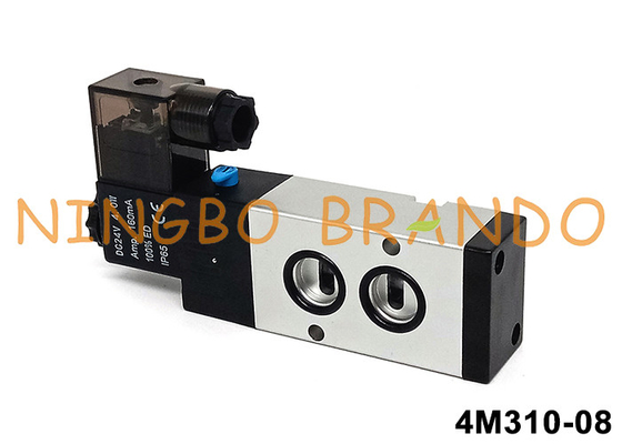 एयरटाक प्रकार 4M310-08 नामूर पायलट सोलेनोइड वाल्व 5/2 रास्ता 24V 220V