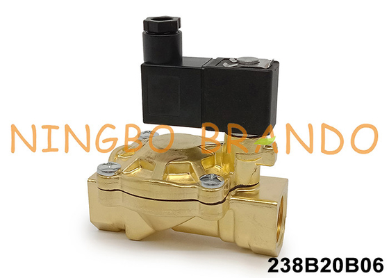 एएससीओ प्रकार 238 सीरीज 3/4' ब्रास बॉडी के साथ सोलेनोइड वाल्व 24V 110V 220V