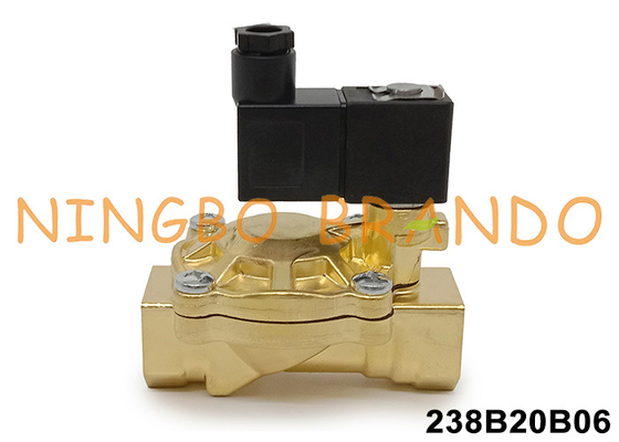 एएससीओ प्रकार 238 सीरीज 3/4' ब्रास बॉडी के साथ सोलेनोइड वाल्व 24V 110V 220V