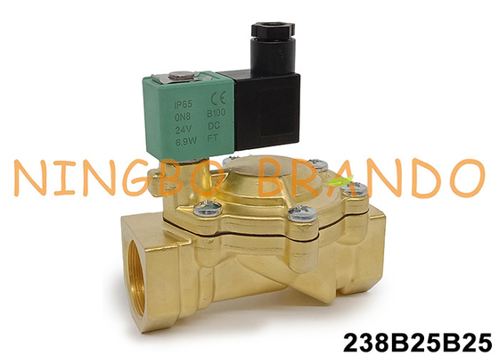 1' ASCO प्रकार SCG238E005 पीतल सोलेनोइड वाल्व 24VDC 110VAC 220VAC