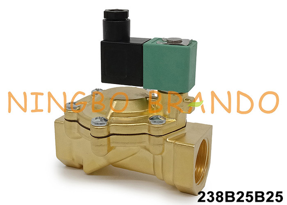 1' ASCO प्रकार SCG238E005 पीतल सोलेनोइड वाल्व 24VDC 110VAC 220VAC
