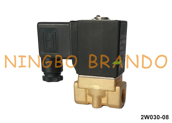 2W030-08 Airtac प्रकार पीतल पानी हवा के लिए सोलेनोइड वाल्व 1/4' 220V 110V 24V