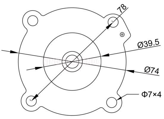 VP25 1'' HUANENG MD125 पल्स वाल्व के लिए डायाफ्राम मरम्मत किट