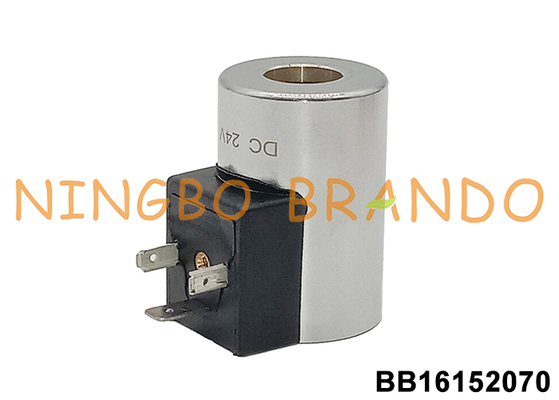 16mm छेद 52mm ऊंचाई हाइड्रोलिक सोलेनोइड वाल्व कॉइल 33W 12V 24V