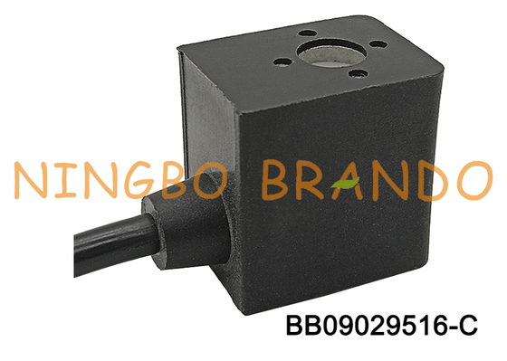 वायवीय सोलेनोइड वाल्व कॉइल केबल वायर के साथ 9 व्यास 12VDC 24VDC 110VAC 220VAC