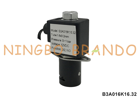 सामान्य रूप से खुला सोलेनोइड चुटकी वाल्व निचोड़ 3.2 मिमी ट्यूब 12V 24V 110V 220V