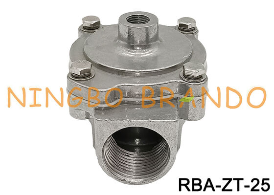 1' सीधे दूरस्थ पायलट धूल कलेक्टर पल्स जेट डायफ्राम वाल्व