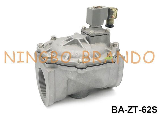 धूल कलेक्टर के लिए 2-1/2' 'सीधे माध्यम से पल्स जेट वाल्व 24VDC 110VAC 220VAC