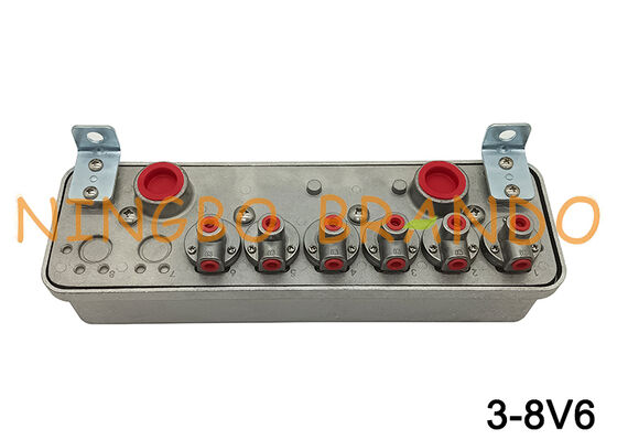 3-8V6 गोयन टाइप सोलेनोइड पायलट वाल्व एन्क्लोजर 3-8V6000-330 3-8V6000-336 12V 24V 110V 220V