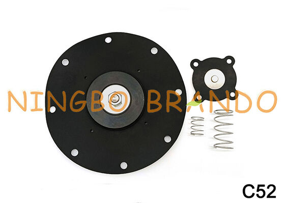 डायफ्राम के लिए 2'' C50 C52 डस्ट कलेक्टर वाल्व 2 इंच झिल्ली मरम्मत किट