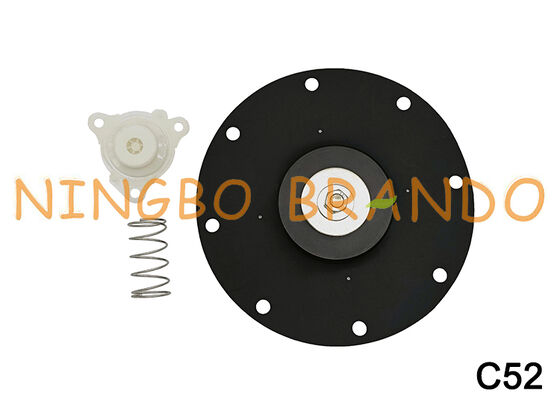 डस्ट कलेक्टर के लिए डायाफ्राम 2'' C52 C50 पल्स जेट वाल्व