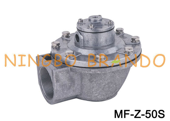 SBFEC प्रकार MF-Z-50S 2' घुमावदार वायवीय रिमोट पायलट पल्स जेट वाल्व DN50