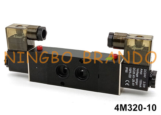 4M320-10 3/8' एयरटाक प्रकार नामूर वायवीय वाल्व 5/2 रास्ता