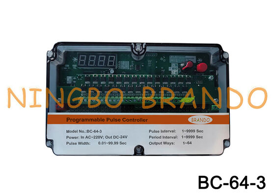 64 धूल कलेक्टर के लिए लाइन पल्स वाल्व अनुक्रमिक नियंत्रक बोर्ड