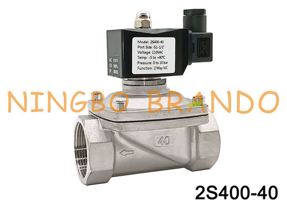 2एस सीरीज 2एस400-40 द्रव नियंत्रण वाल्व 1.5'' सामान्य रूप से बंद