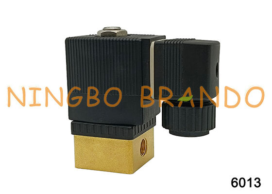 टाइप 6013 ब्रास डायरेक्ट एक्टिंग सोलनॉइड वाल्व 1/8'' 1/4''