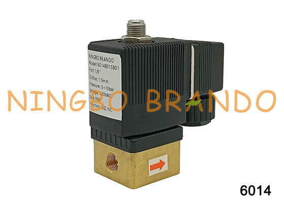 सोलेनॉइड वाल्व टाइप करें 6014 1/8'' 1/4'' 1.5 2.0 2.5 AC220V DC24V