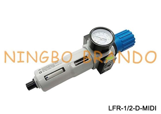 फेस्टो टाइप LFR-1/2-D-MIDI-A 159585 प्रेशर गेज के साथ फिल्टर रेगुलेटर