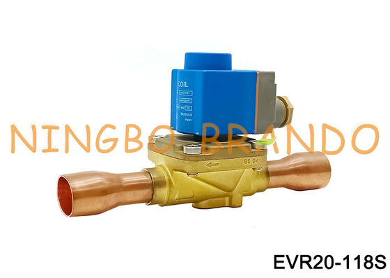 डैनफॉस टाइप ईवीआर 20 सोलेनॉइड वाल्व 1-1/8 इंच ओडीएफ एनसी 032एल1244