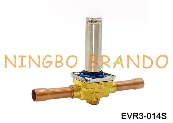 डैनफॉस टाइप सोलेनॉइड वाल्व 032F1206 EVR 3 1/4'' इंच सोल्डर एनसी