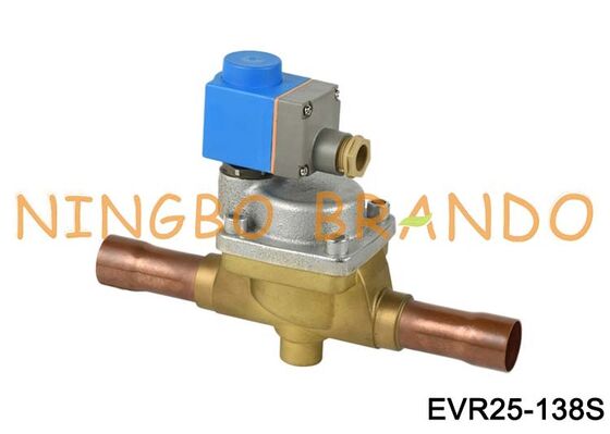 सोलेनॉइड वाल्व डैनफॉस प्रकार 1-3/8'' Evr25 Odf 220VAC 24VDC