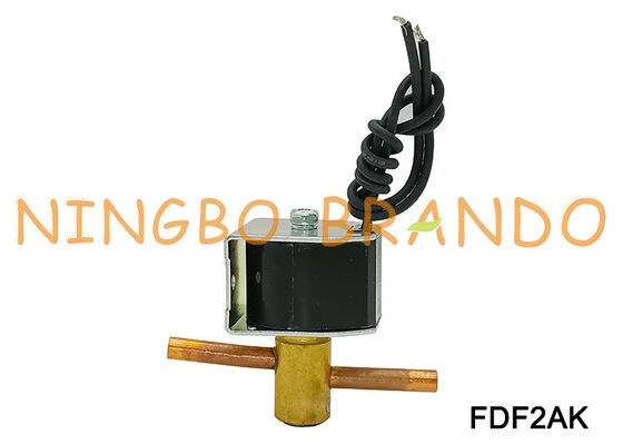 SANHUA प्रकार FDF2AK01 सोलेनॉइड वाल्व सामान्य रूप से खुला 24V 110V 220V