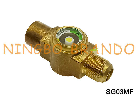 डैनफॉस टाइप एसजीएन एसजीआई लो प्रेशर साइट ग्लास 1/4'' 3/8'' 1/2'' फ्लेयर इंट x एक्सट